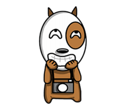 photo dog sticker #7404985