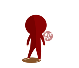 Tights Miss Red happy every day! sticker #7405569