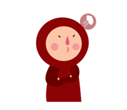 Tights Miss Red happy every day! sticker #7405571