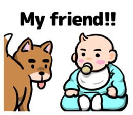 Tame of the dog talks(English version) sticker #7406168