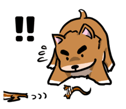 Tame of the dog talks(English version) sticker #7406174