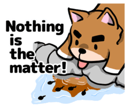 Tame of the dog talks(English version) sticker #7406179