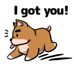 Tame of the dog talks(English version) sticker #7406187