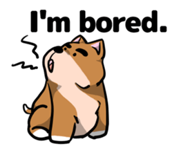 Tame of the dog talks(English version) sticker #7406193