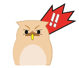 Macaron Owl sticker #7406361