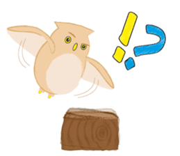 Macaron Owl sticker #7406362