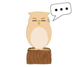 Macaron Owl sticker #7406364