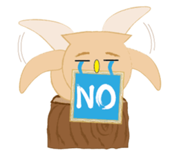 Macaron Owl sticker #7406366