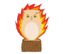 Macaron Owl sticker #7406370