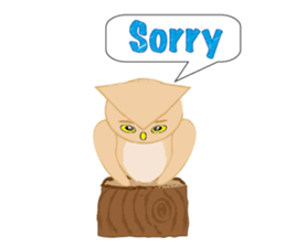 Macaron Owl sticker #7406375