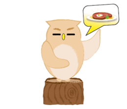 Macaron Owl sticker #7406382