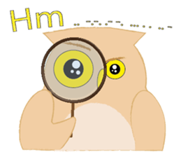 Macaron Owl sticker #7406383