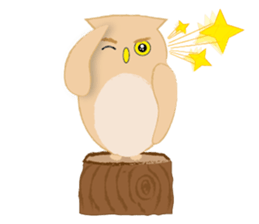 Macaron Owl sticker #7406384