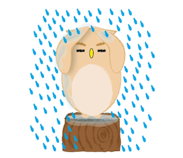 Macaron Owl sticker #7406389