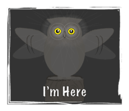 Macaron Owl sticker #7406392