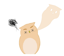 Macaron Owl sticker #7406393