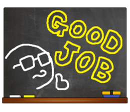 Black Board by gucchi 5 sticker #7406770