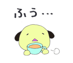 Koro Four kinds of character sticker #7406810