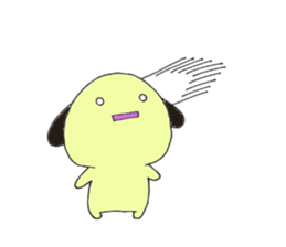 Koro Four kinds of character sticker #7406822