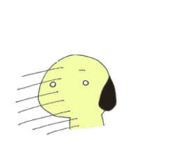 Koro Four kinds of character sticker #7406826