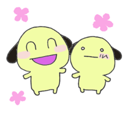 Koro Four kinds of character sticker #7406835