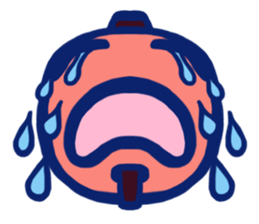 Mr. & Mrs. Fishy Ball sticker #7406934