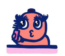 Mr. & Mrs. Fishy Ball sticker #7406937