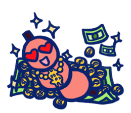 Mr. & Mrs. Fishy Ball sticker #7406938