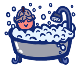 Mr. & Mrs. Fishy Ball sticker #7406942