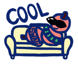 Mr. & Mrs. Fishy Ball sticker #7406946