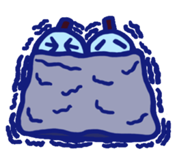 Mr. & Mrs. Fishy Ball sticker #7406951