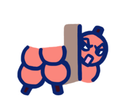 Mr. & Mrs. Fishy Ball sticker #7406953