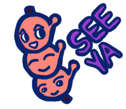 Mr. & Mrs. Fishy Ball sticker #7406955