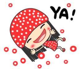 I love star girl sticker #7407731