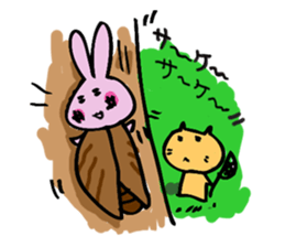 hebereke usagi part2 sticker #7408217