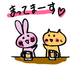 hebereke usagi part2 sticker #7408221