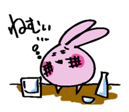 hebereke usagi part2 sticker #7408224