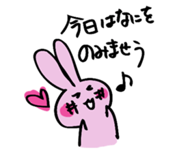 hebereke usagi part2 sticker #7408228