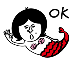 Mermaid  Mom sticker #7408362