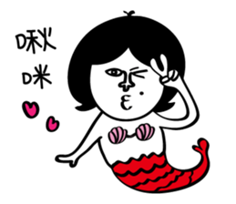 Mermaid  Mom sticker #7408363