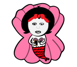 Mermaid  Mom sticker #7408366