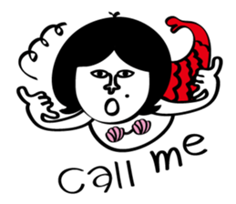 Mermaid  Mom sticker #7408379