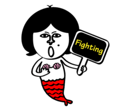 Mermaid  Mom sticker #7408391