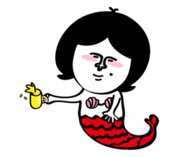 Mermaid  Mom sticker #7408393