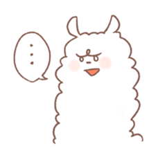 ALPACA Funny Sticker sticker #7409127