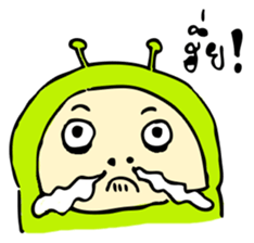 G-MAN from outer space sticker #7409441