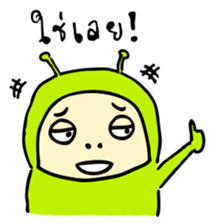 G-MAN from outer space sticker #7409453