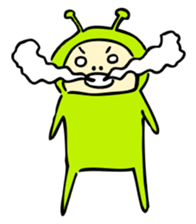 G-MAN from outer space sticker #7409462