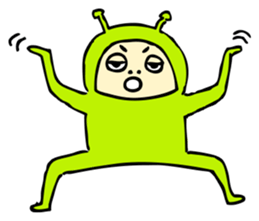 G-MAN from outer space sticker #7409474