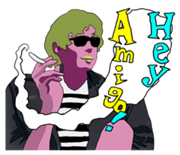 Strangers of "Bop Night" sticker #7409676